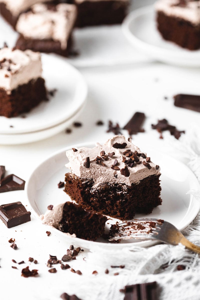 vegan chocolate sheet cake