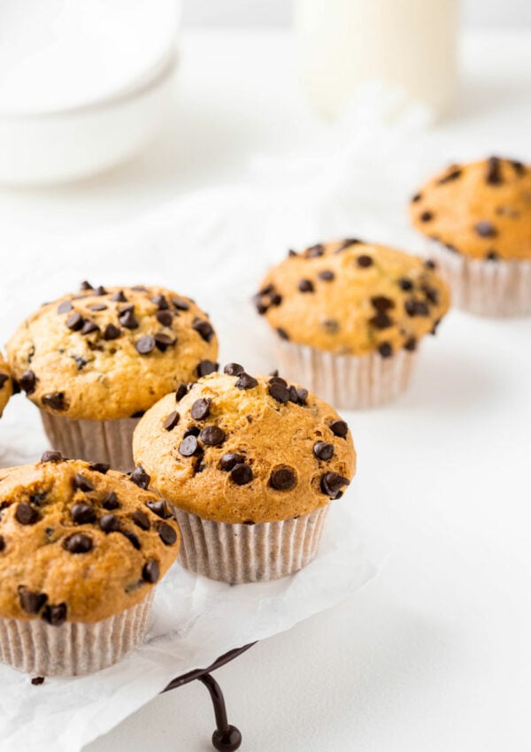 Chocolate Chip Muffins – Vegan and easy