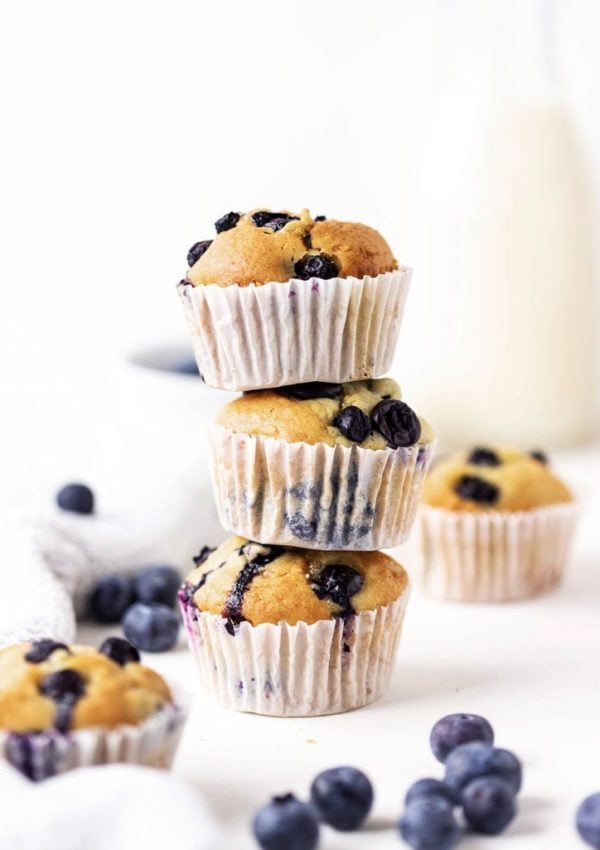Simple Blueberry Muffins – Vegan and Easy