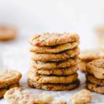chewy vegan funfetti cookies
