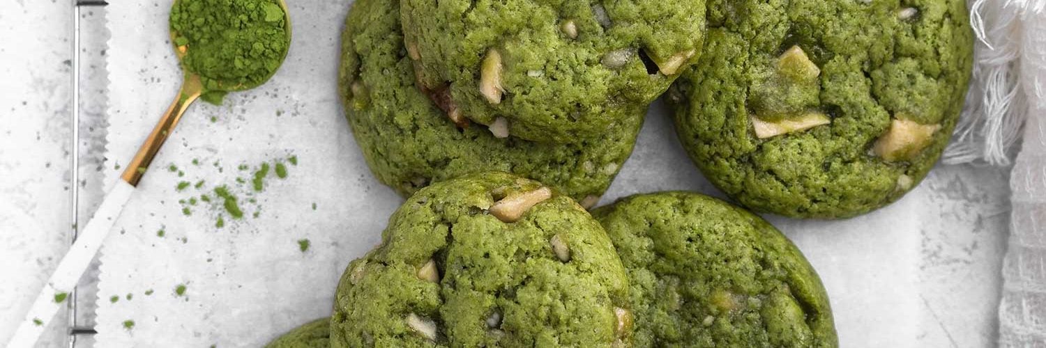 Vegan Matcha Cookies – Soft and Chewy