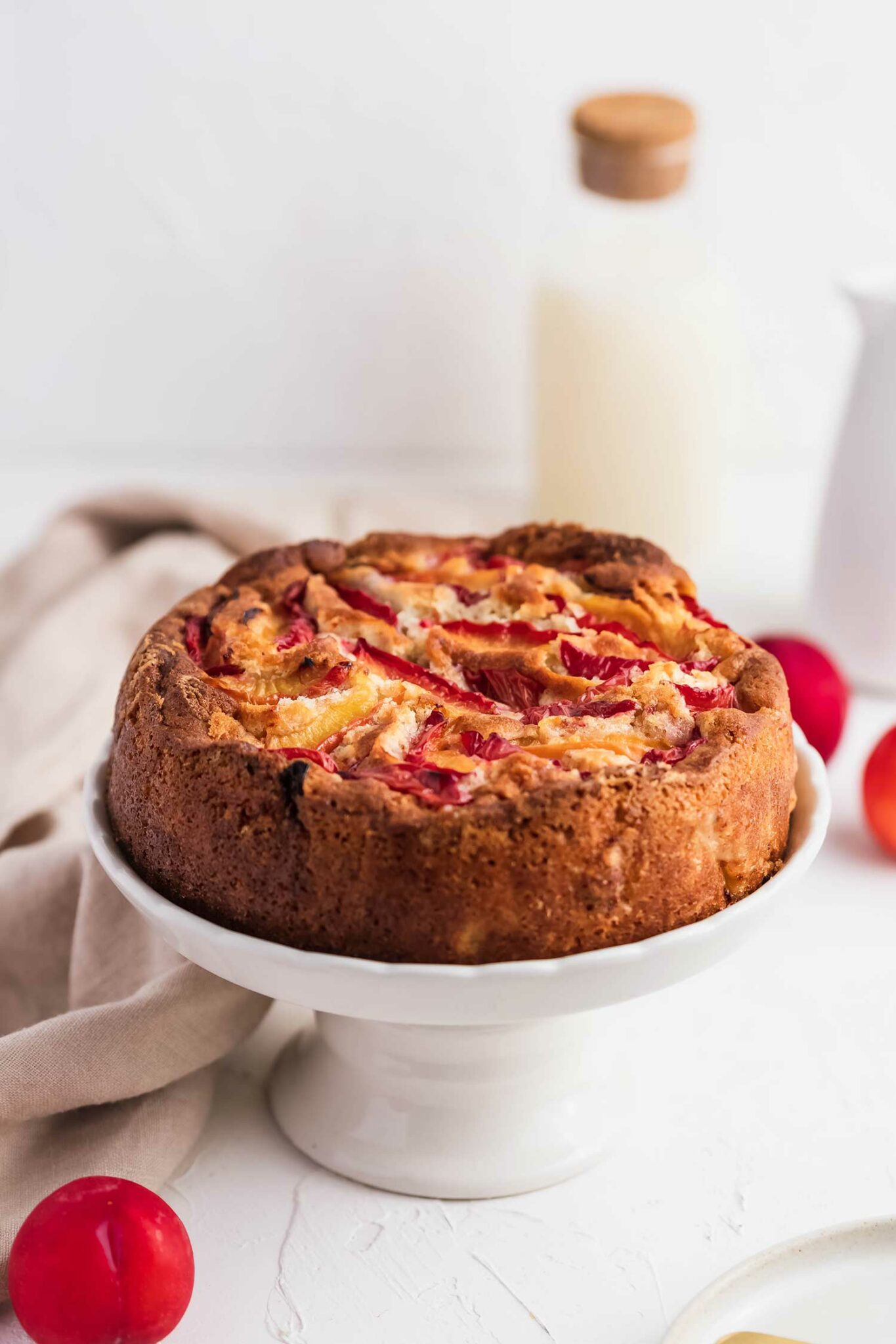 Easy! Vegan Plum Cake The Chestnut Bakery
