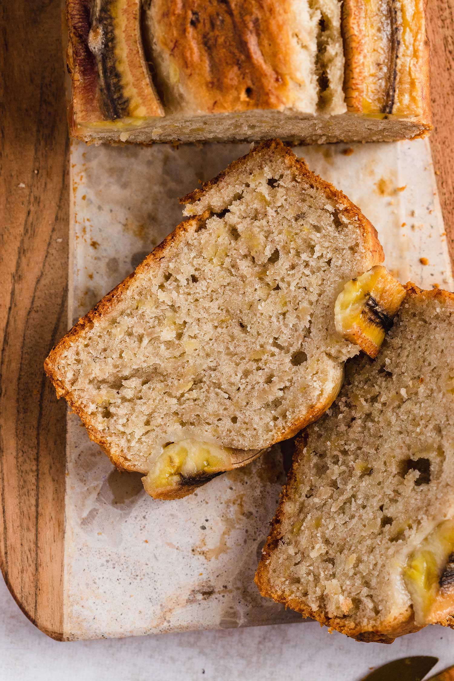 5 Ingredient Banana Bread - Easy & Vegan! | The Chestnut Bakery