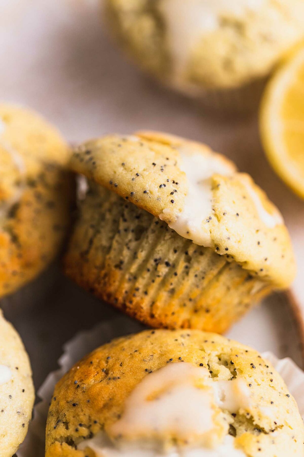 Vegan Lemon Poppy Seed Muffins The Chestnut Bakery