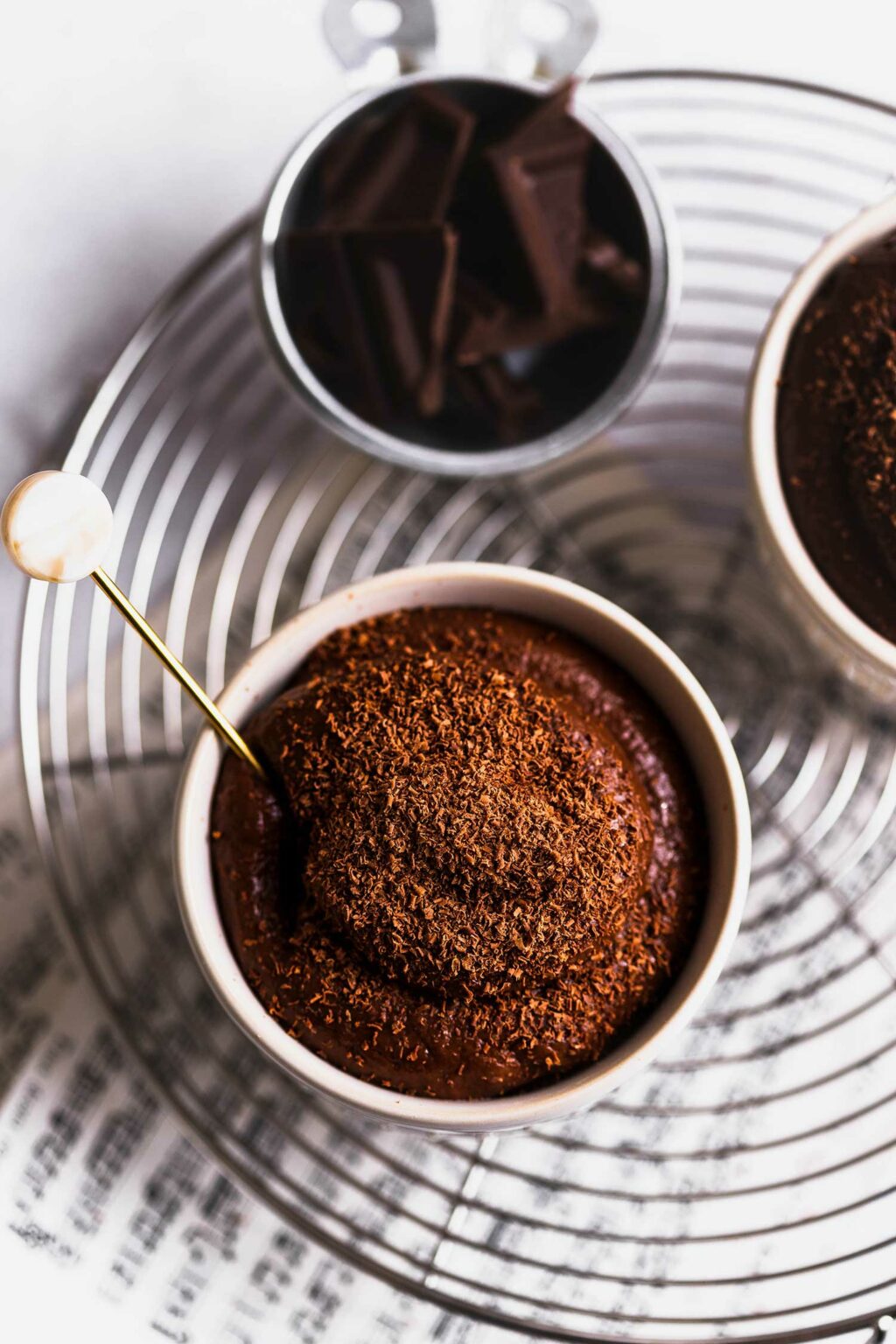Vegan Chocolate Pudding Easy & Nobake The Chestnut Bakery