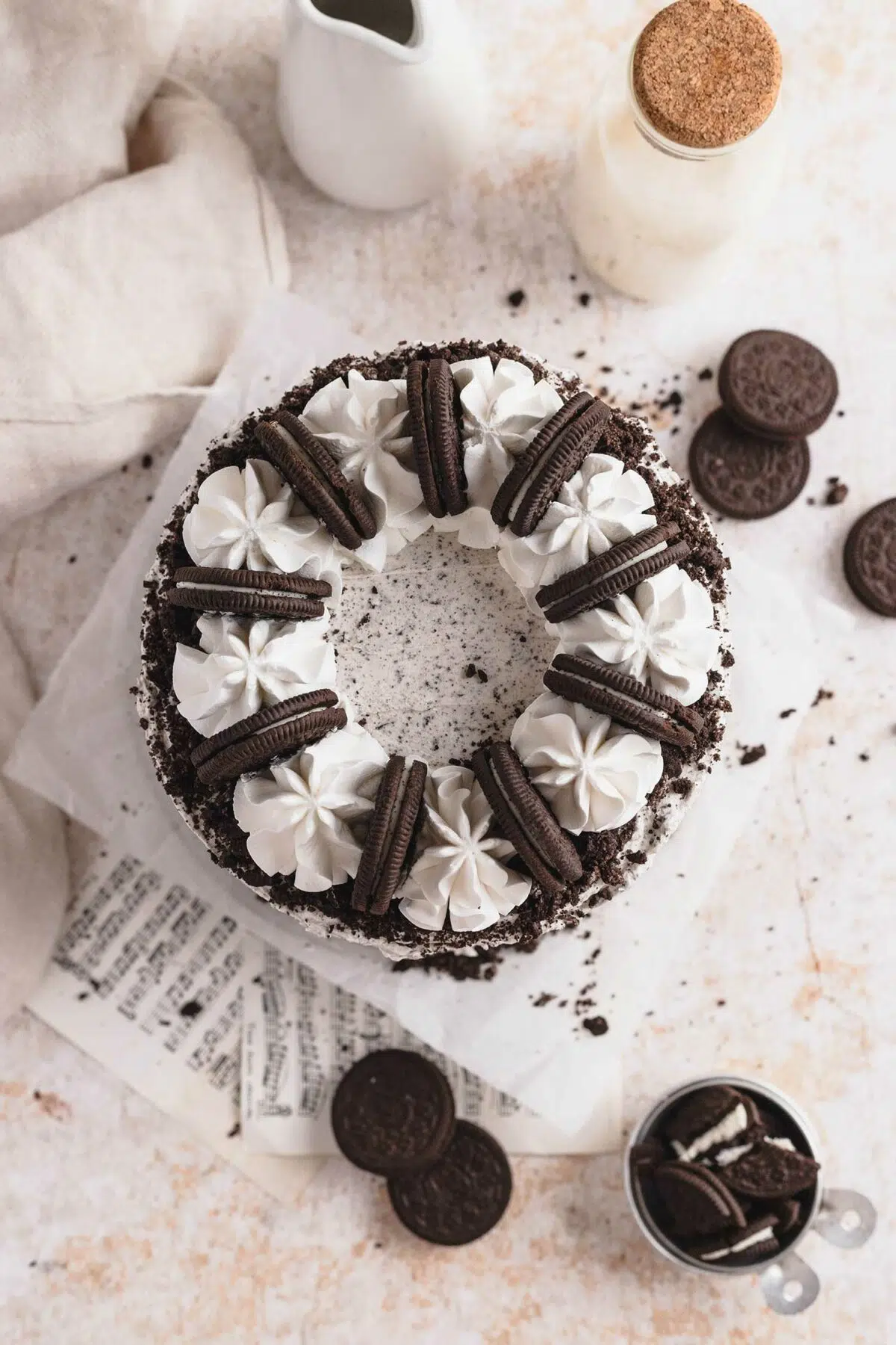 cookie and cream cake