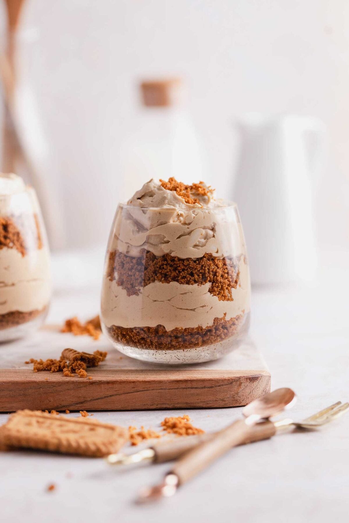 Vegan Biscoff Cheesecake Cups