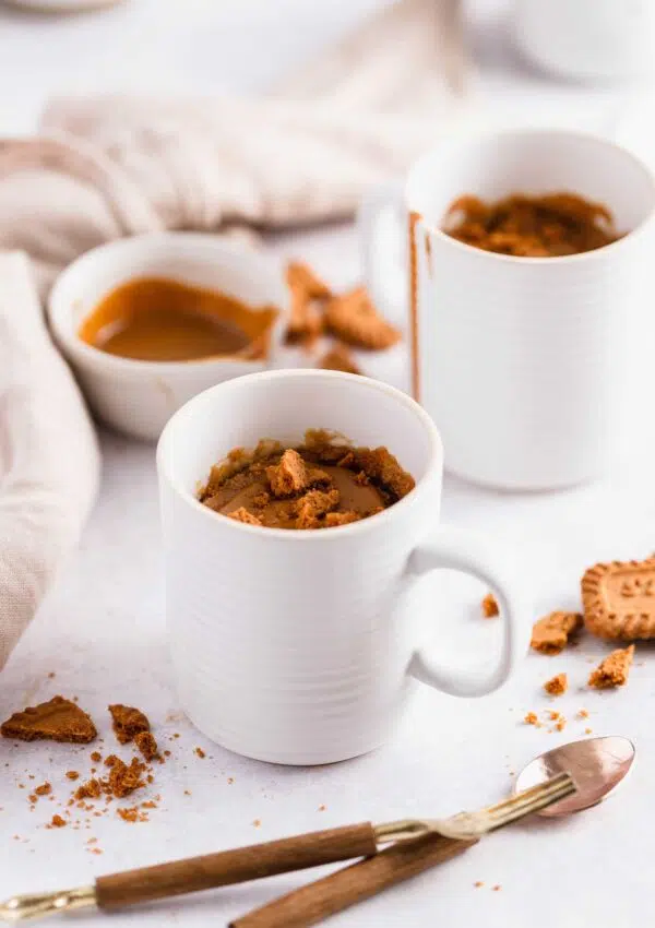 biscoff mug cake