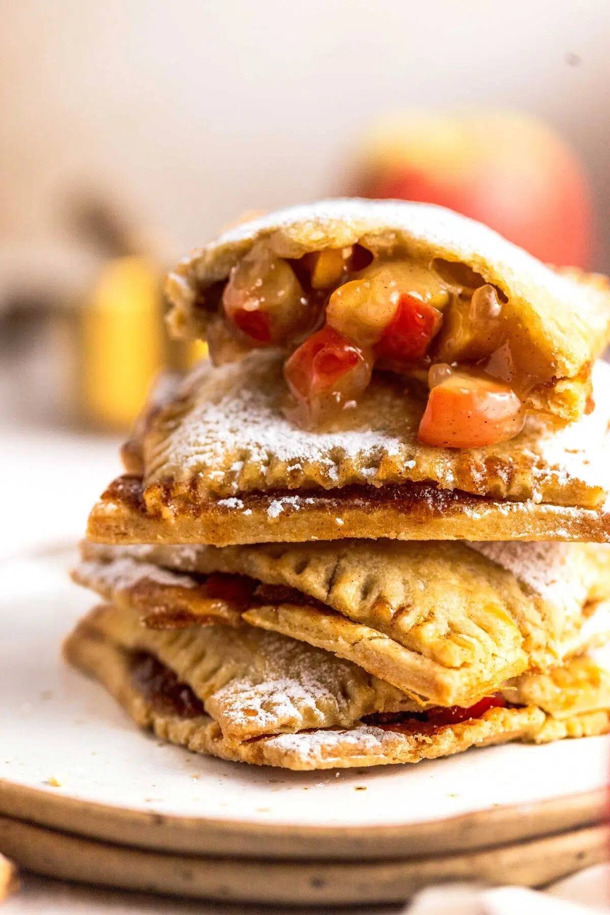 vegan apple turnovers recipe