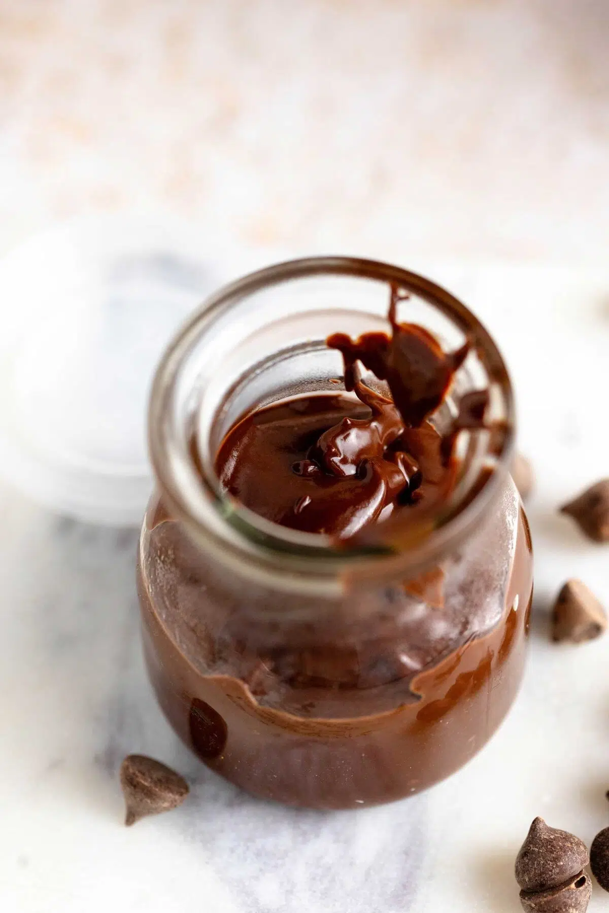 chocolate sauce