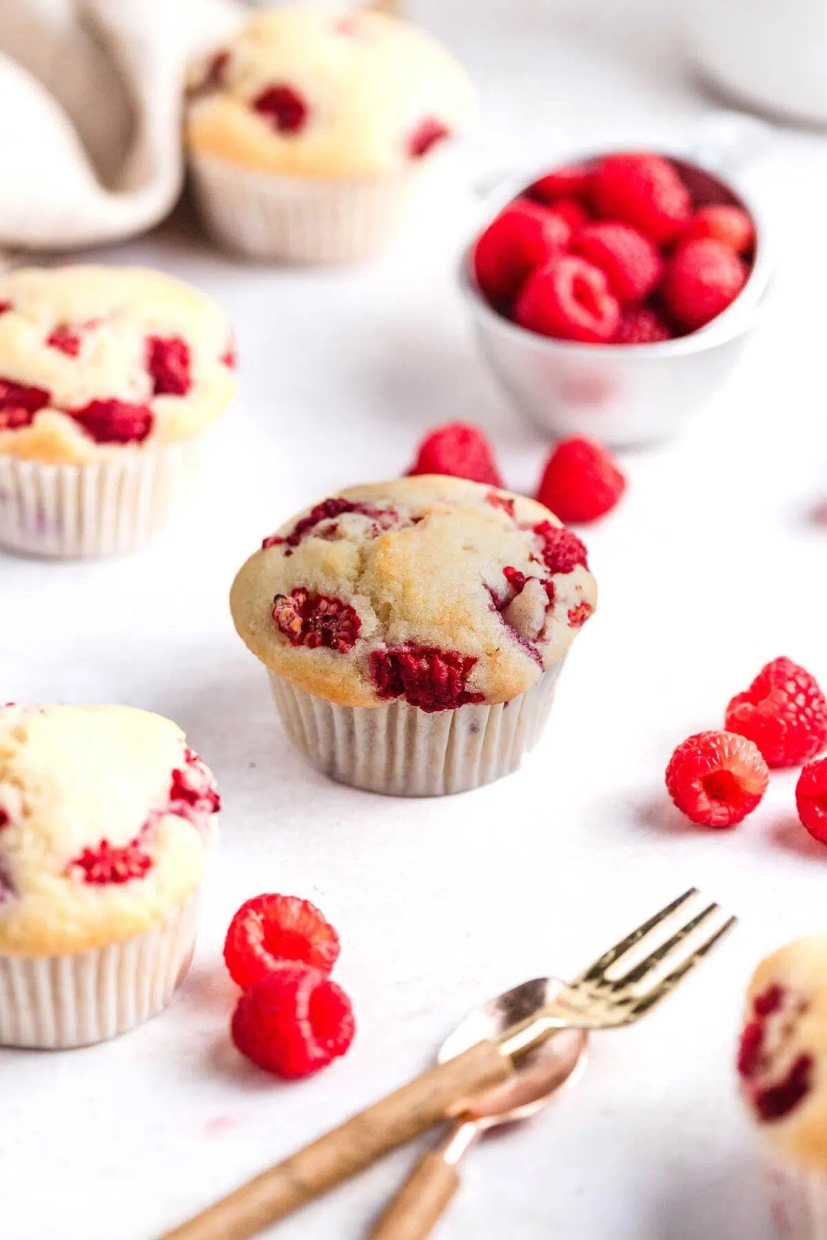 easy raspberry muffin recipe