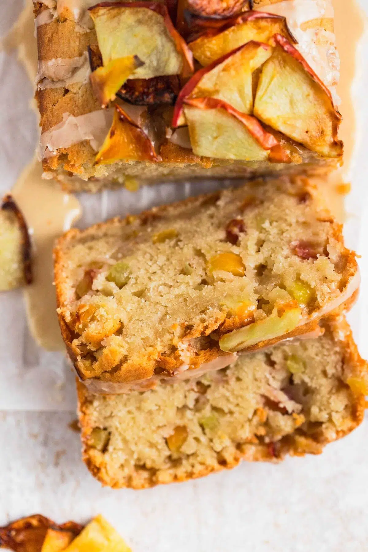 plant based apple bread