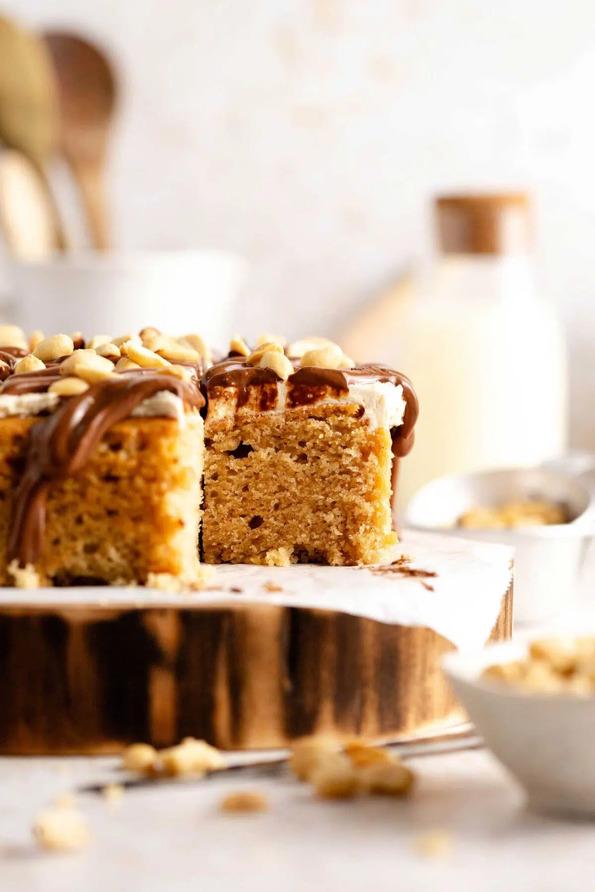 easy peanut butter cake