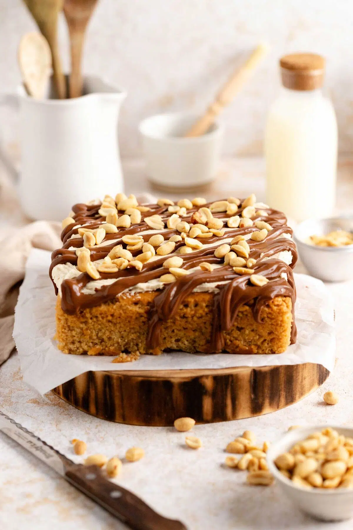 peanut butter cake