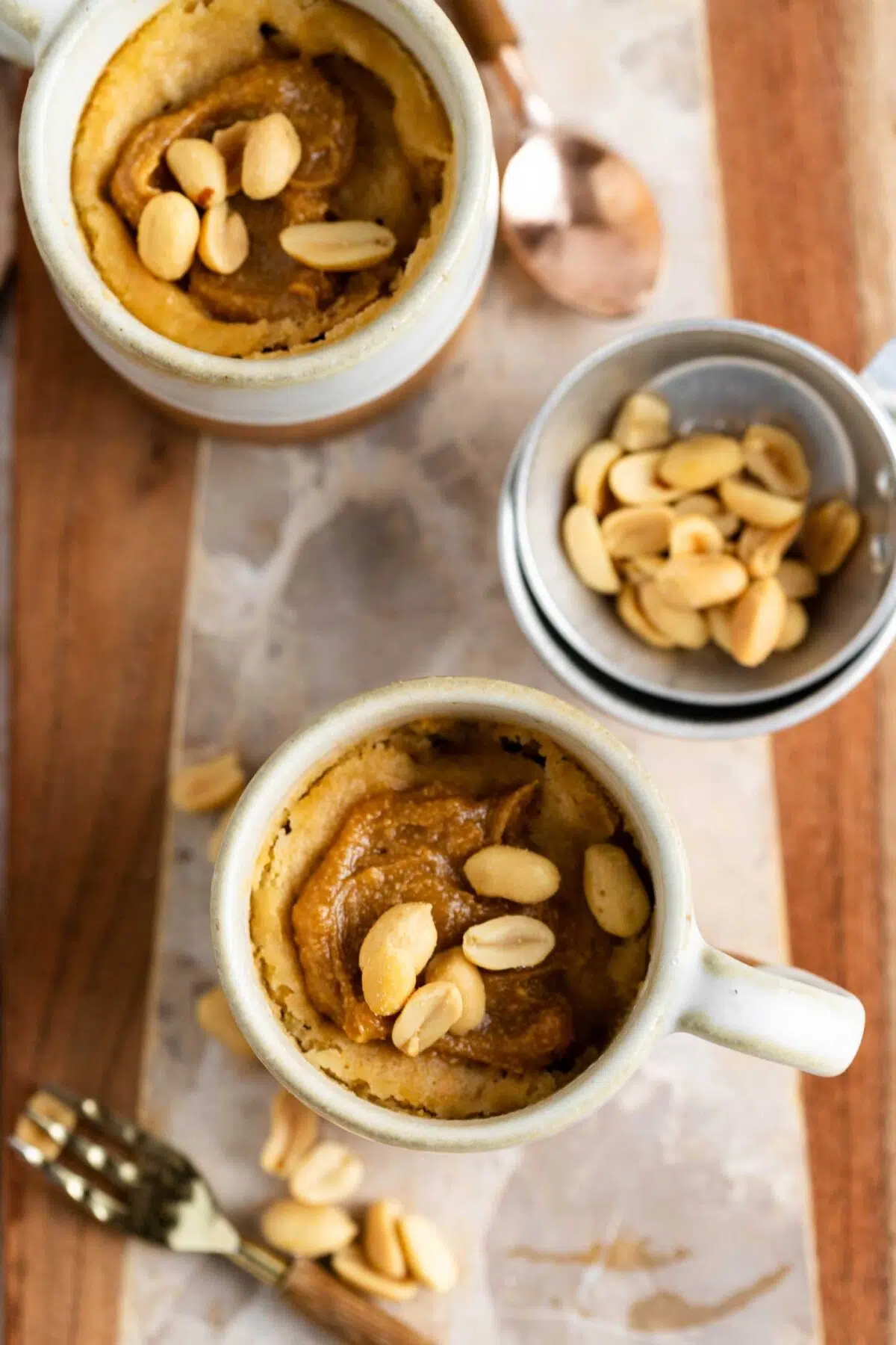 peanut butter mug cake vegan