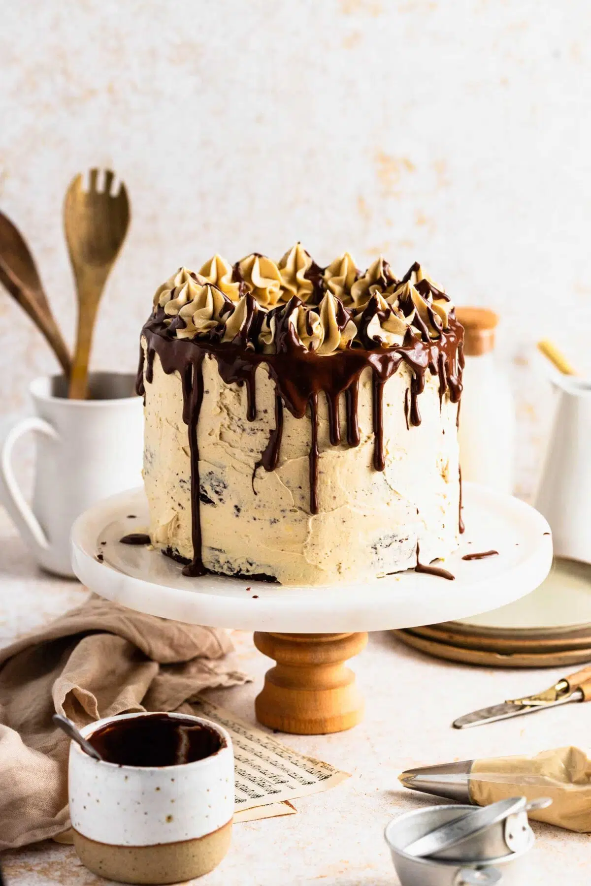 salted caramel chocolate cake