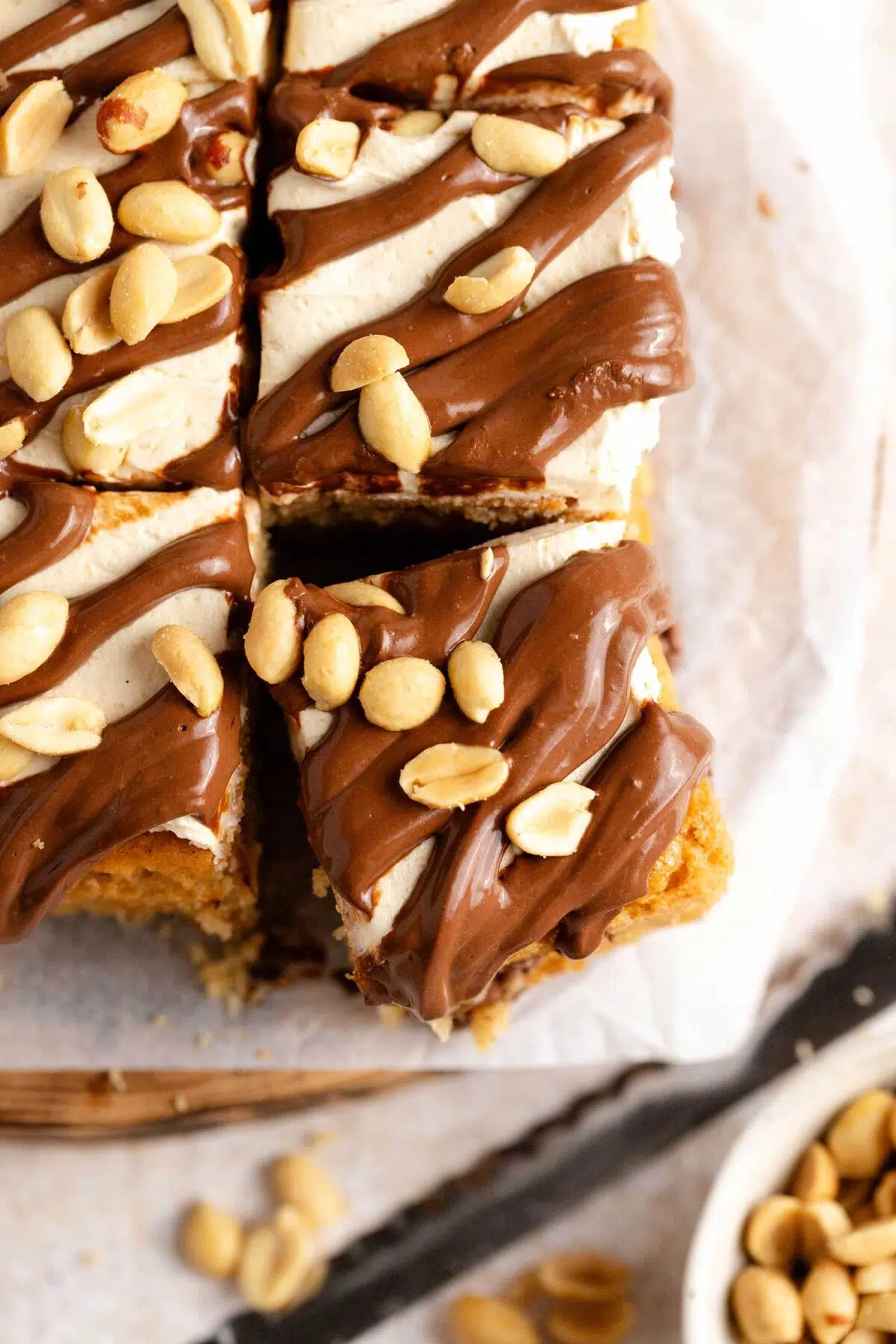 vegan peanut butter cake
