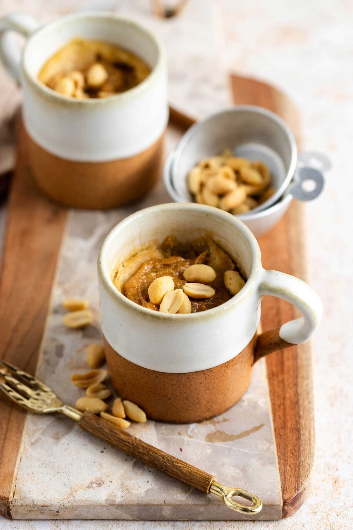 Easy & Simple Vegan Peanut Butter Mug Cake