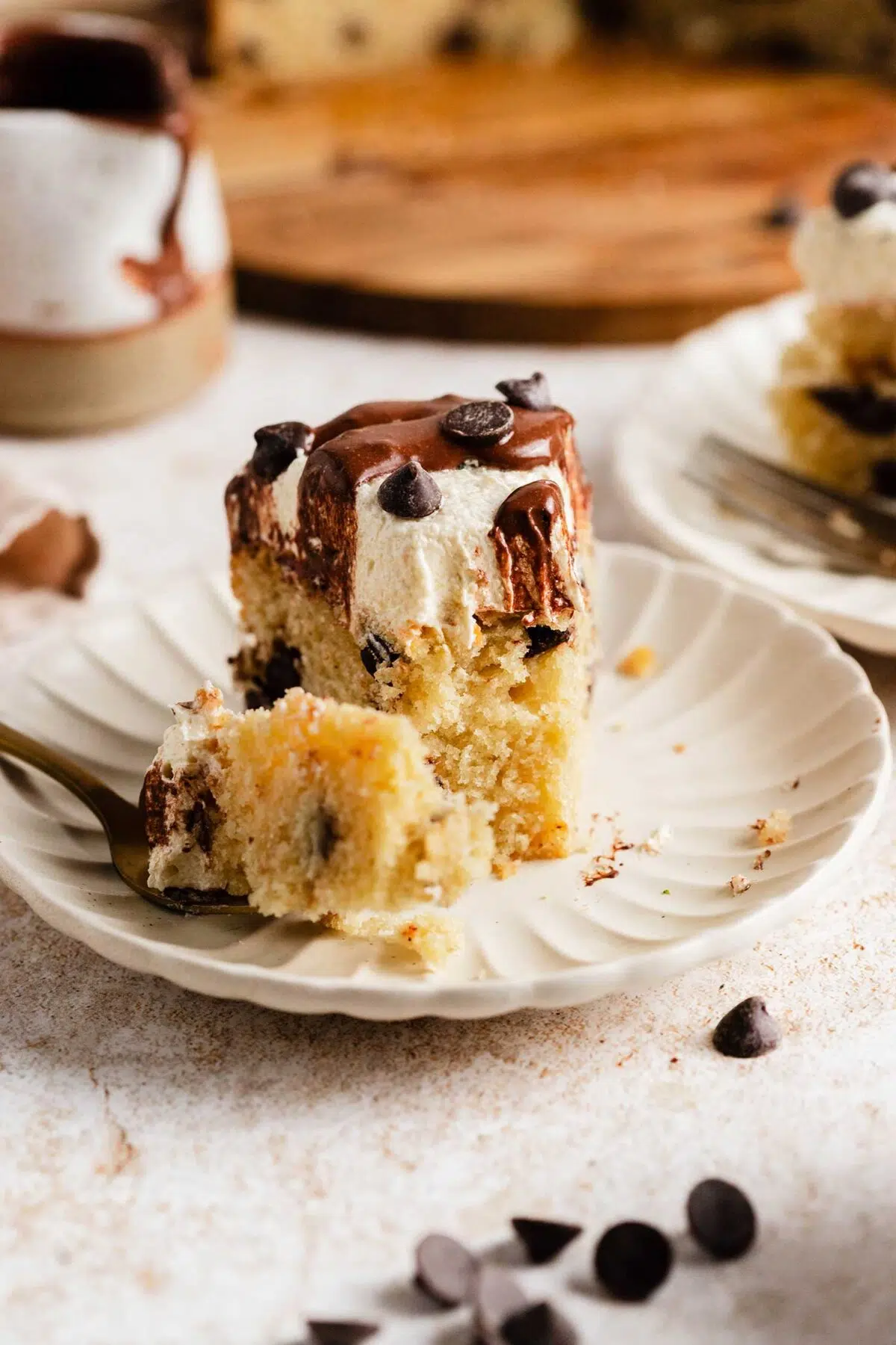 chocolate chip cake easy