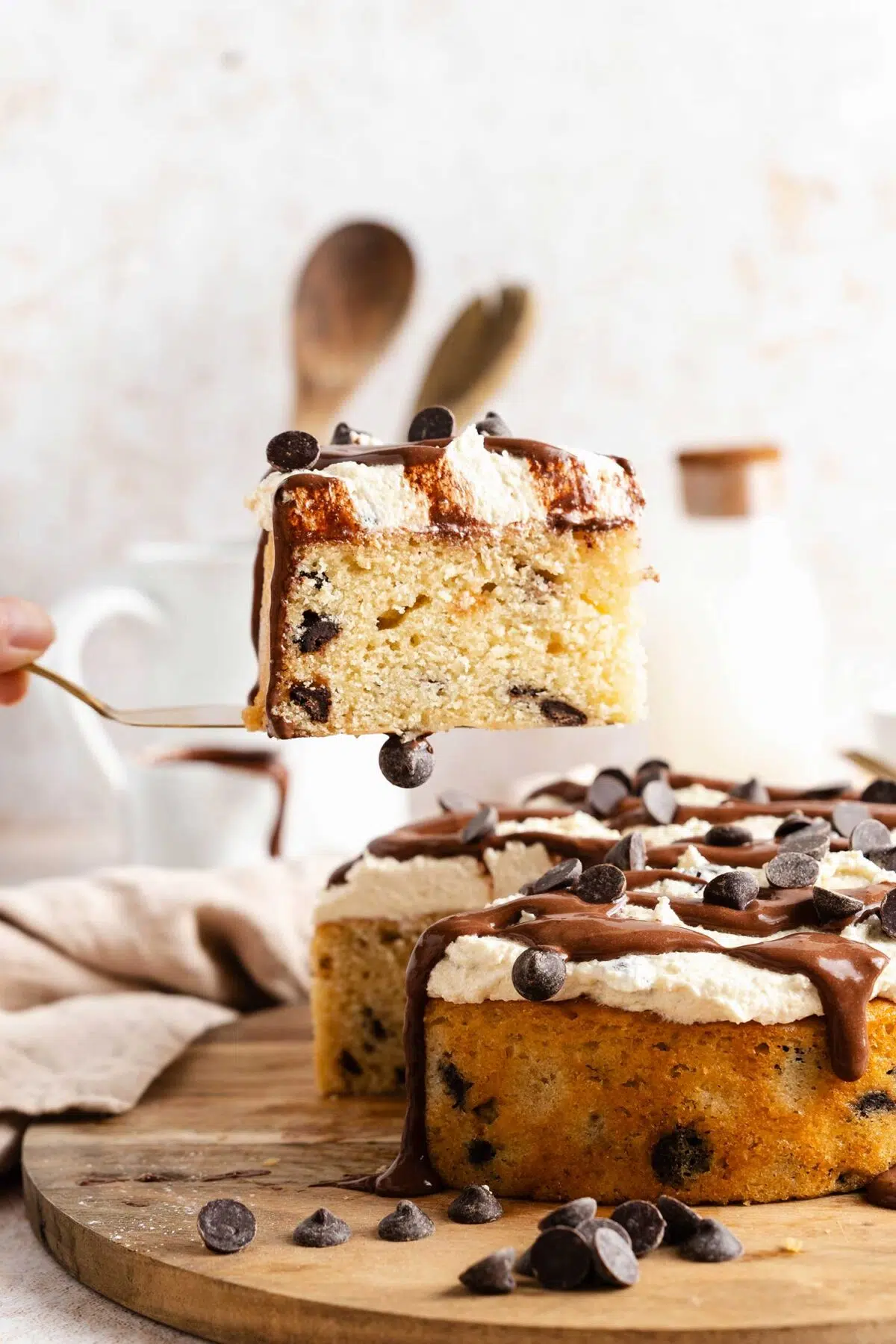 chocolate chip cake plant based