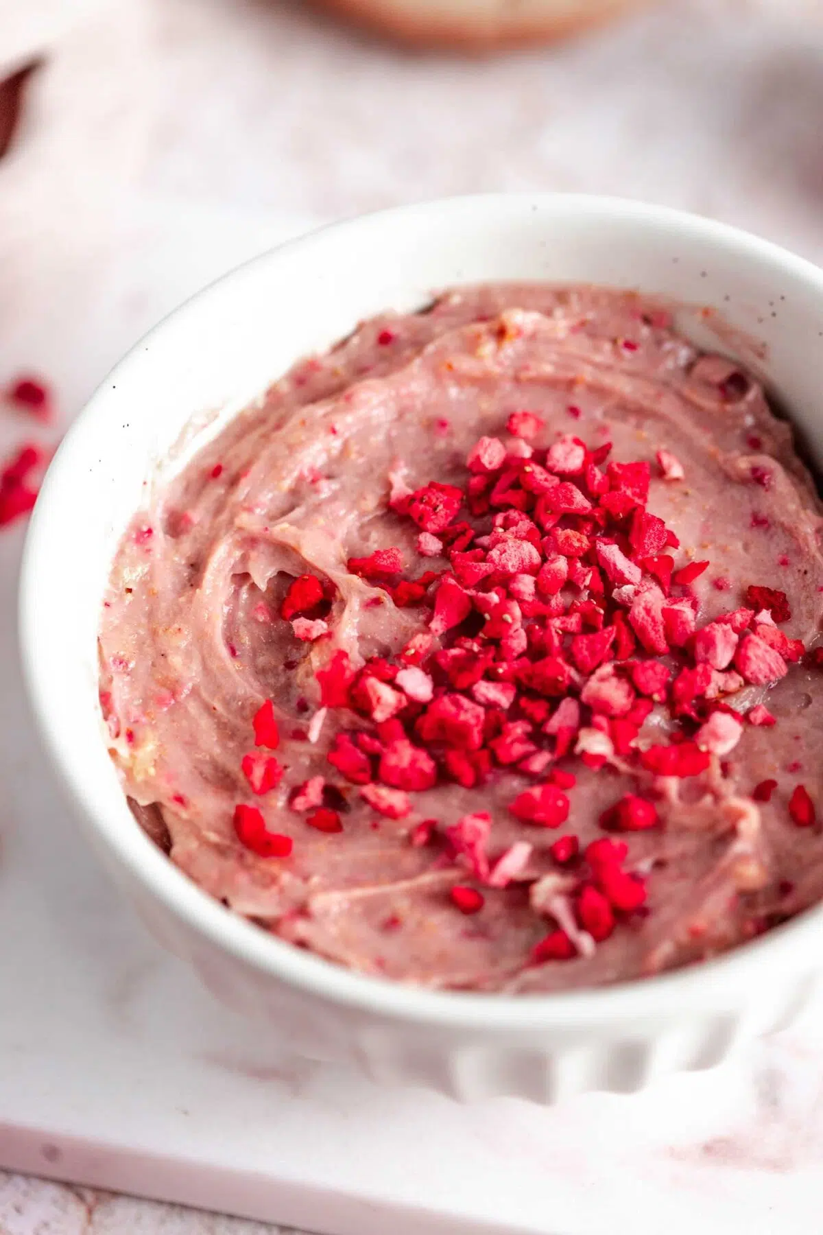 vegan strawberry cream cheese