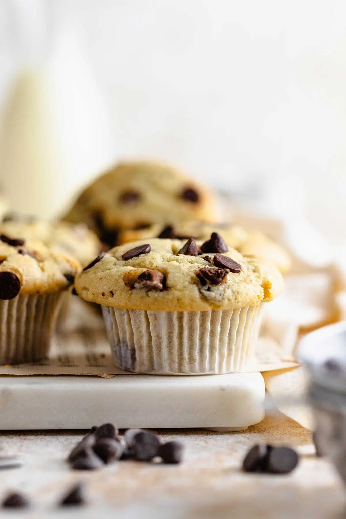 chocolate chip muffins