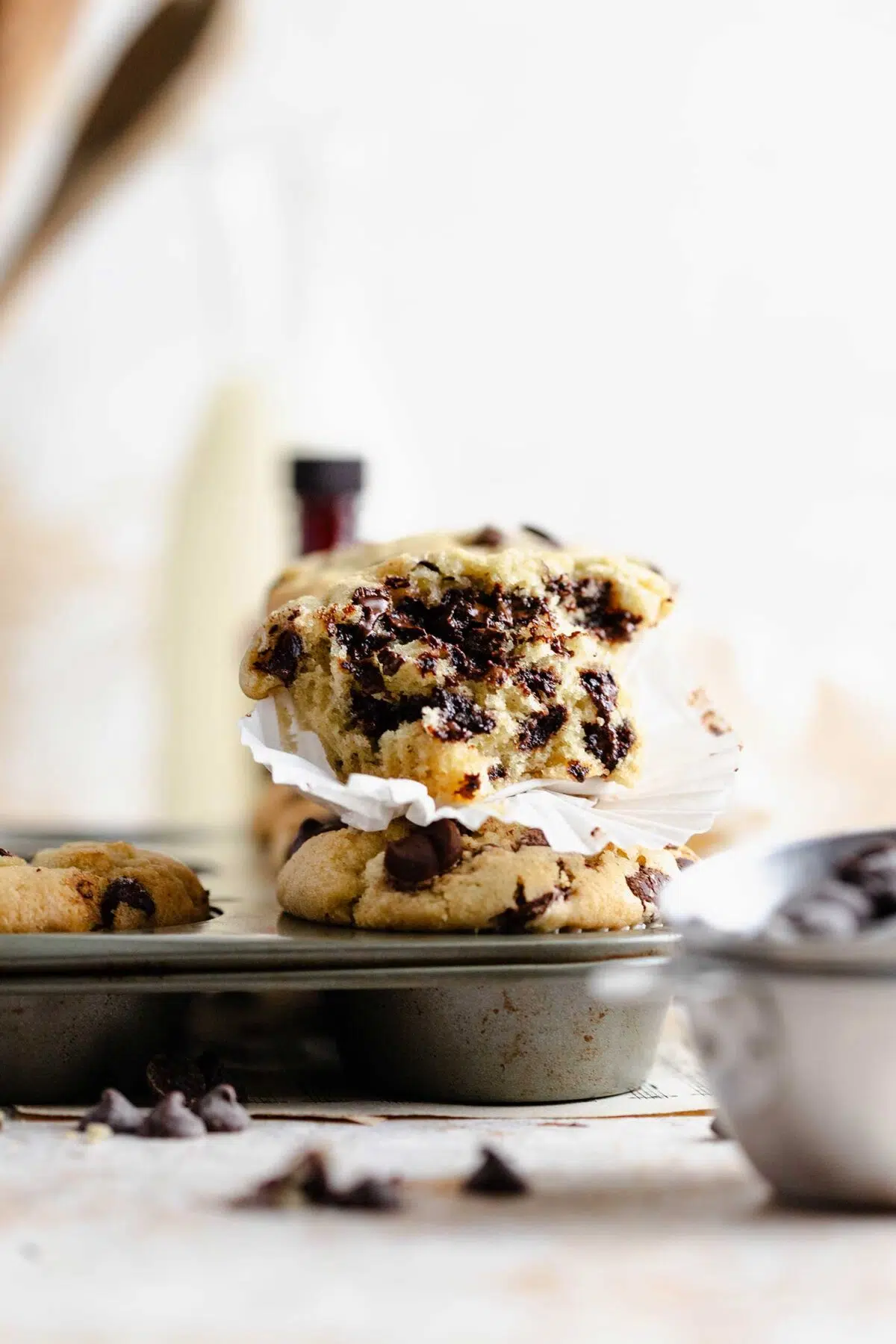 chocolate chip muffins plant based