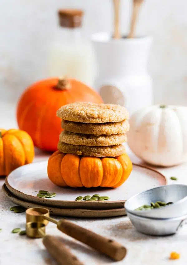 vegan pumpkin cookies
