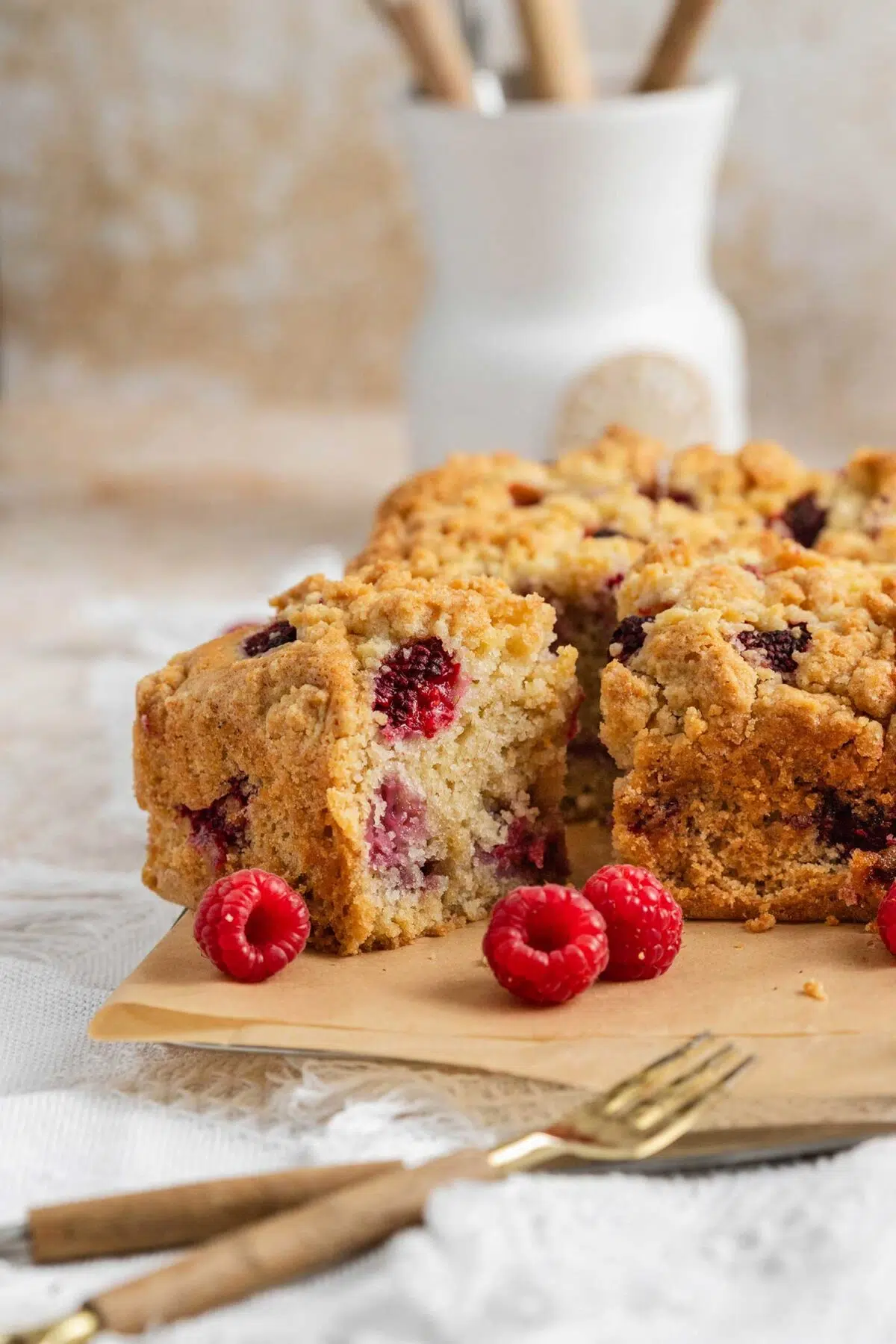 raspberry coffee cake