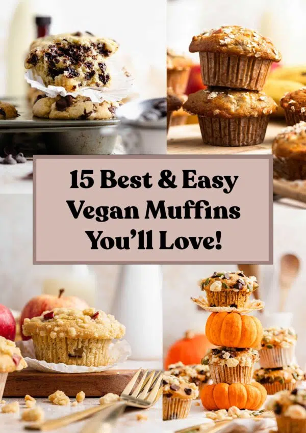 15 Best & Easy Vegan Muffins You’ll Love!
