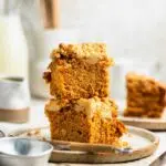 vegan caramel coffee cake