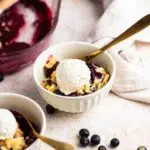blueberry cobbler vegan