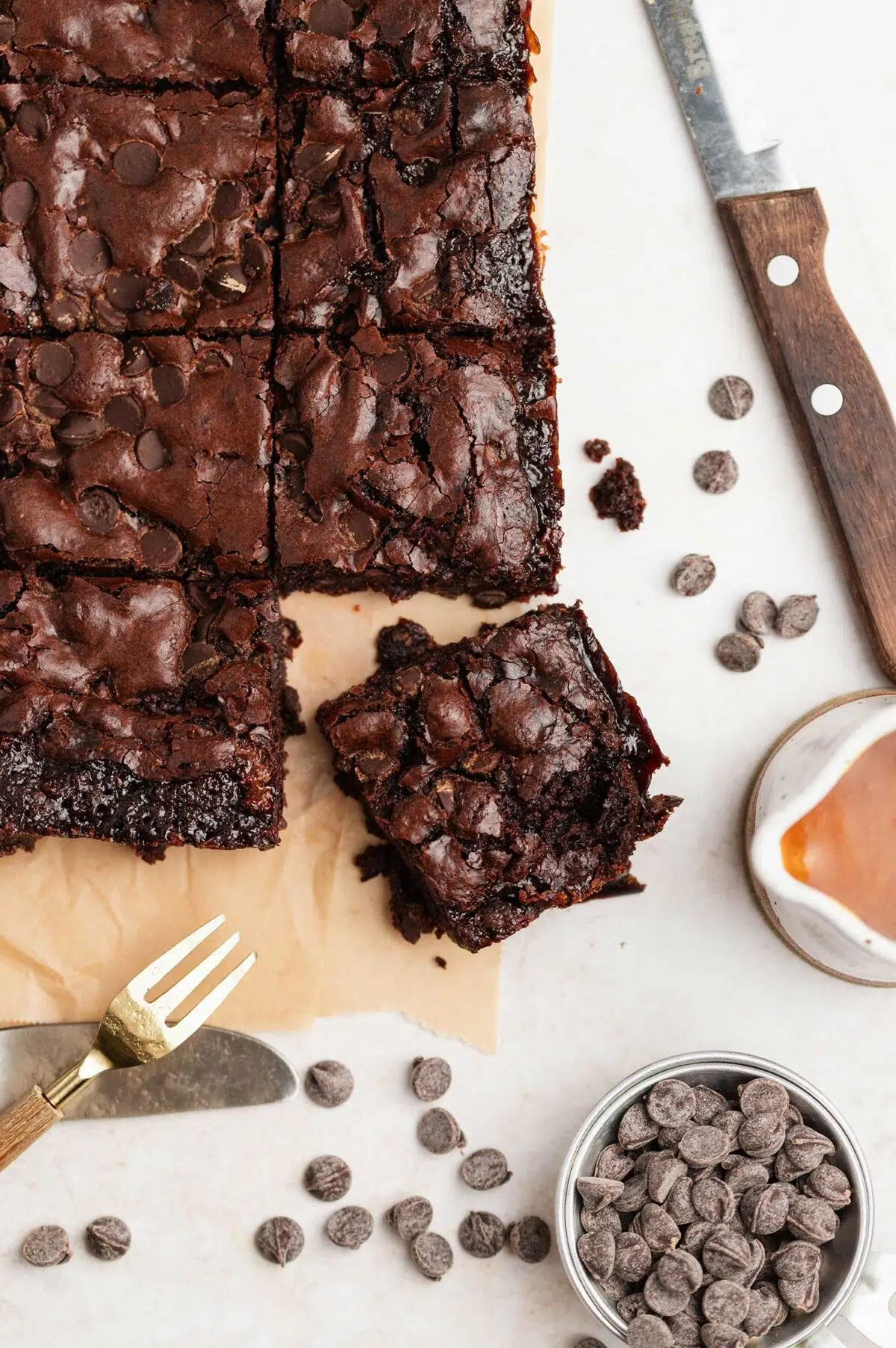caramel brownies