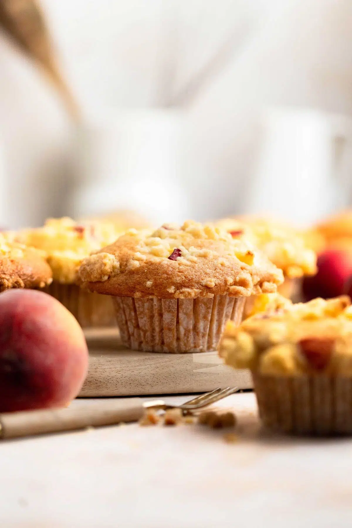 peach muffins
