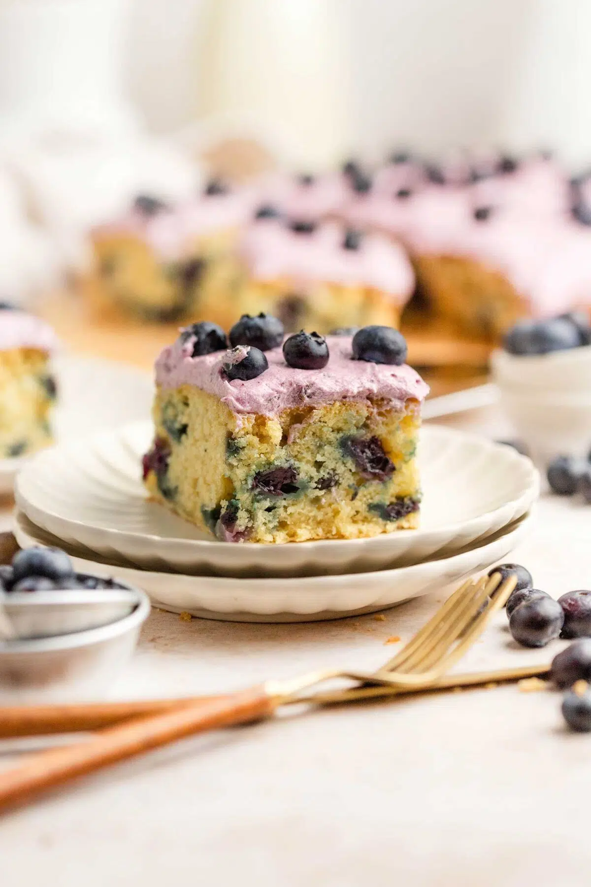 blueberry sheet cake vegan