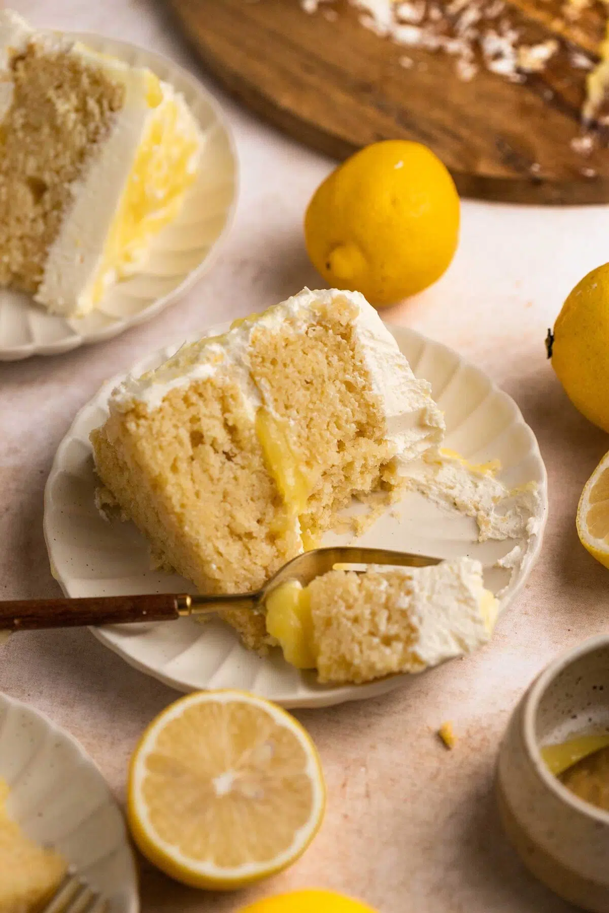 easy vegan lemon cake