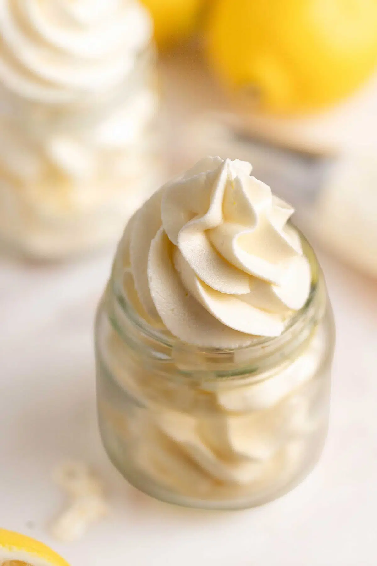 vegan lemon frosting