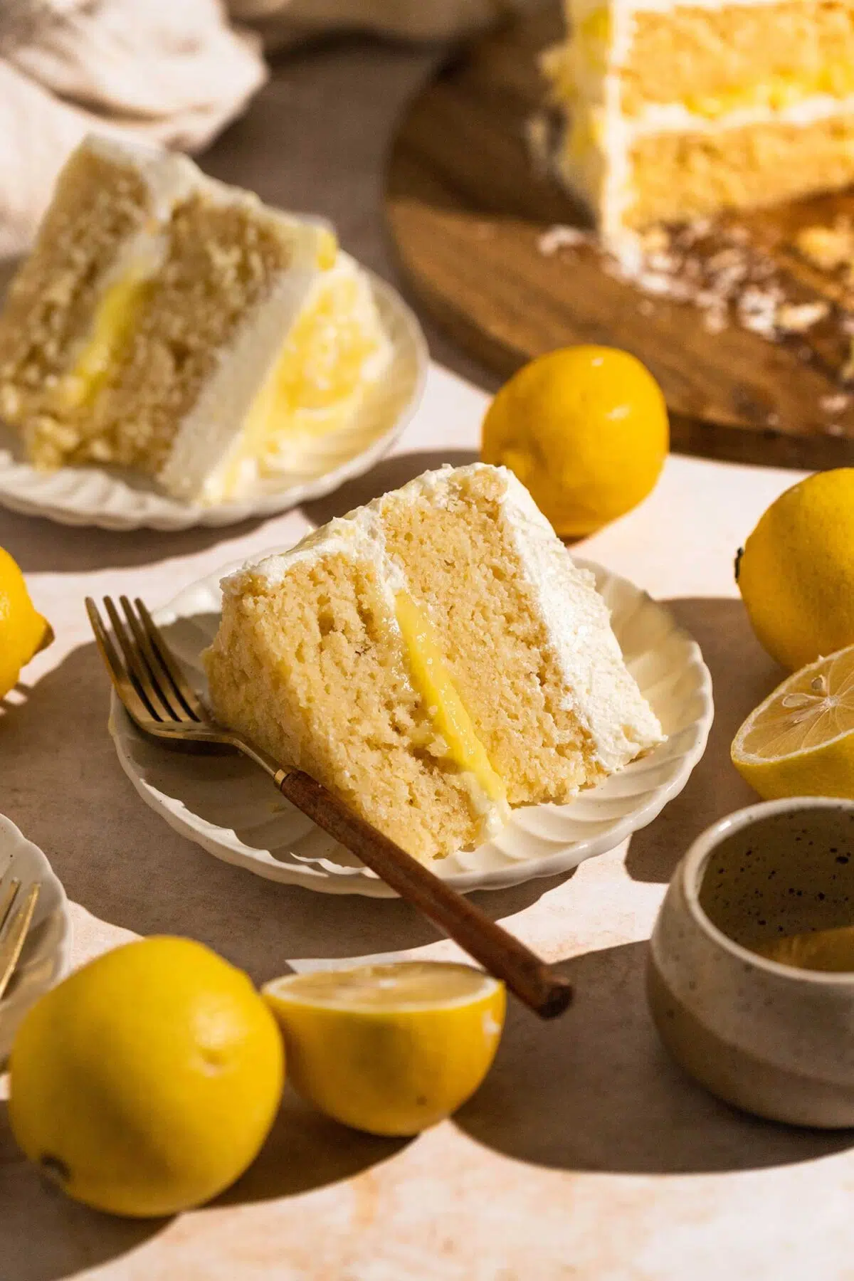 vegan moist lemon cake