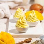 Mango buttercream frosting